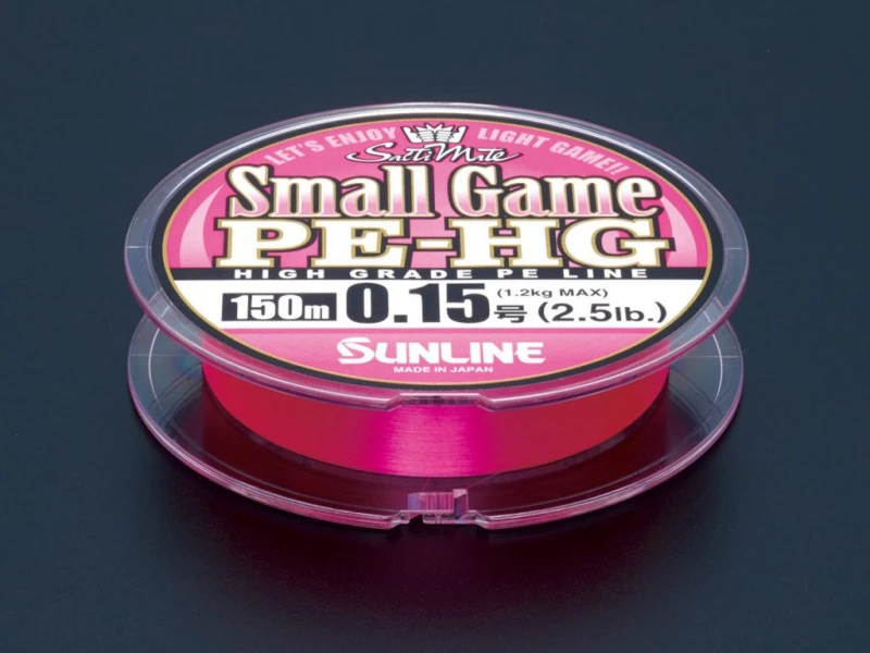 Sunline Small Game PE HG 150m Pink 2 Sunline Small Game PE HG 150m Pink – Image 2