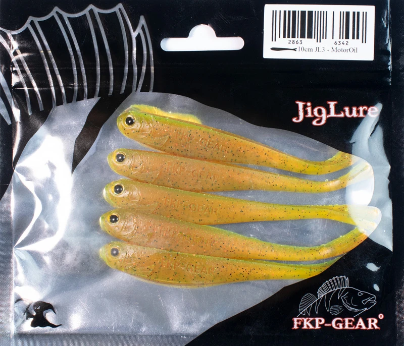 FKP Gear JigLure JL3 Twin Tail Dropshot 10cm (5-pack) 2 FKP Gear JigLure JL3 Twin Tail Dropshot 10cm (5-pack) – Image 2