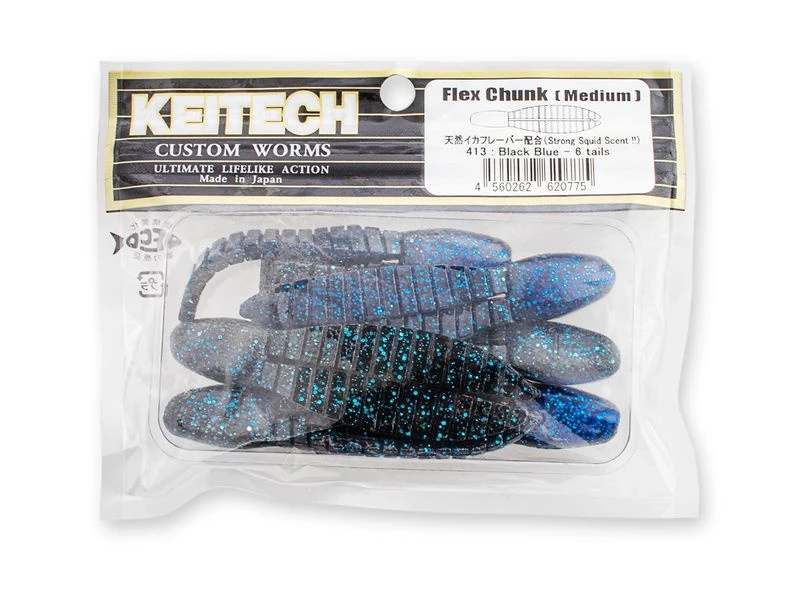 Keitech Flex Chunk Medium 4 Keitech Flex Chunk Medium – Image 4